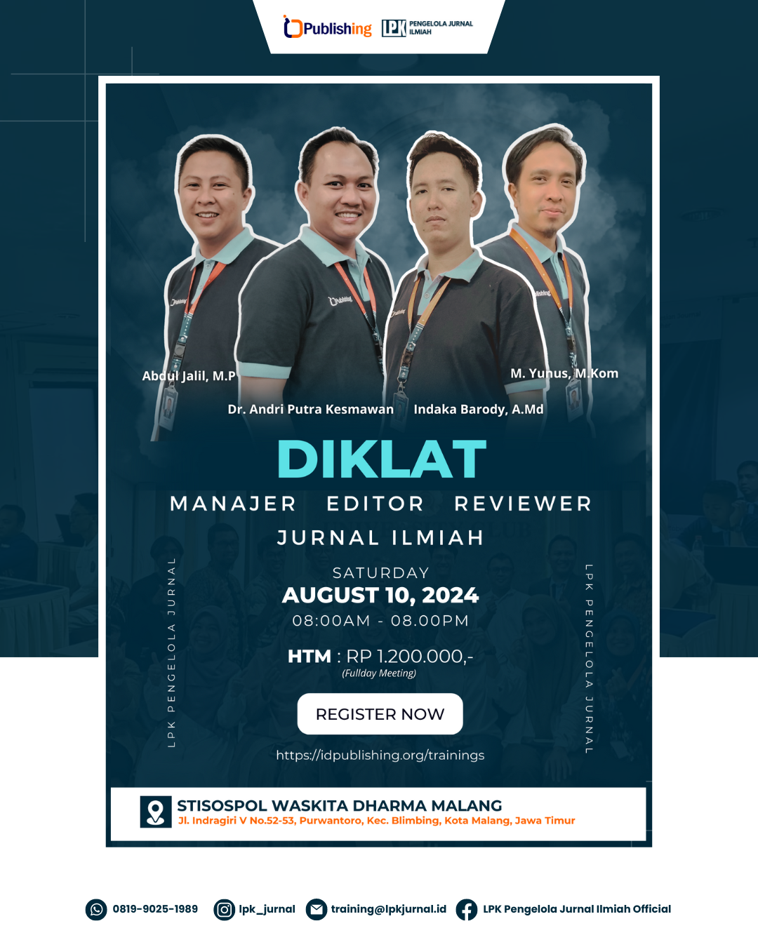 Diklat Editor dan Reviewer Jurnal