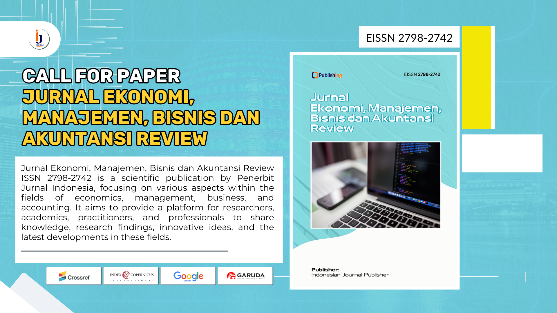 Call for Paper Jurnal Ekonomi, Manajemen, Bisnis dan Akuntansi Review