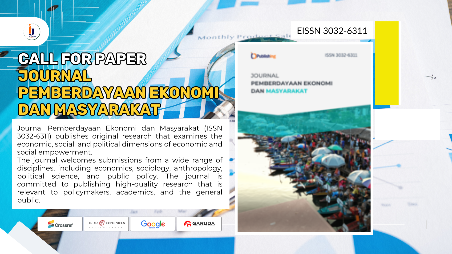 Call for Paper Journal Pemberdayaan Ekonomi dan Masyarakat