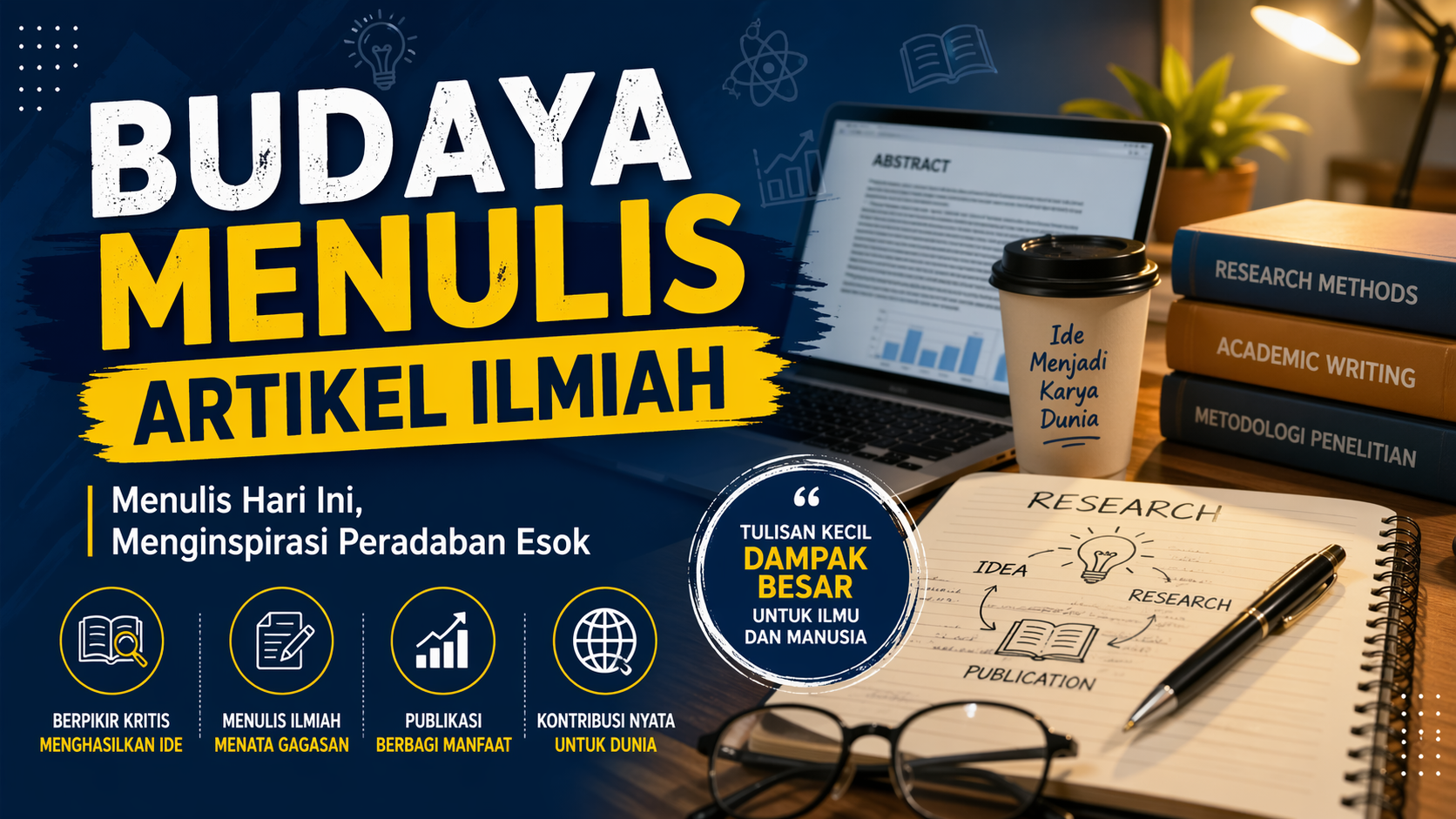 Budaya Menulis Artikel Ilmiah: Antara Kewajiban Akademik dan Kebutuhan Peradaban
